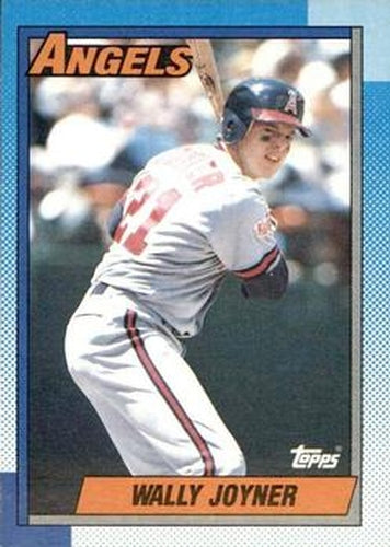 #525 Wally Joyner - California Angels - 1990 Topps Baseball