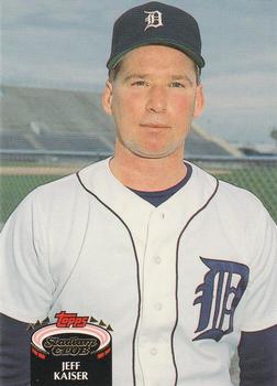 #526 Jeff Kaiser - Detroit Tigers - 1992 Stadium Club Baseball