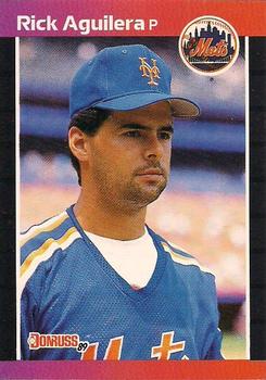 #526 Rick Aguilera - New York Mets - 1989 Donruss Baseball