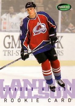 #526 Landon Wilson - Colorado Avalanche - 1995-96 Parkhurst International Hockey