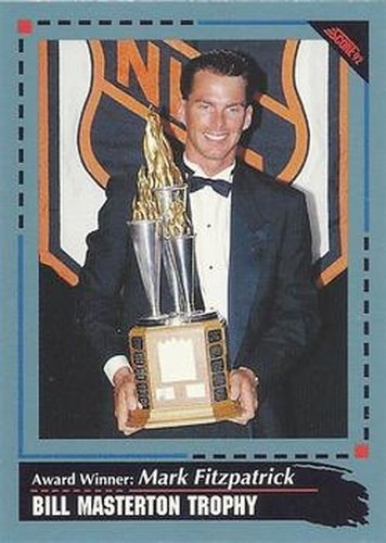 #526 Mark Fitzpatrick - New York Islanders - 1992-93 Score Canadian Hockey