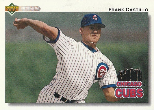 #526 Frank Castillo - Chicago Cubs - 1992 Upper Deck Baseball