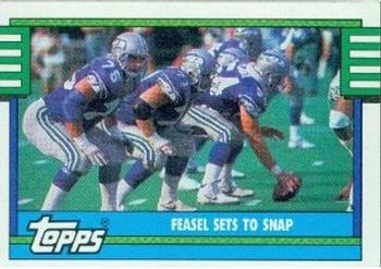 #526 Grant Feasel Seattle Seahawks - 1990 Topps Football