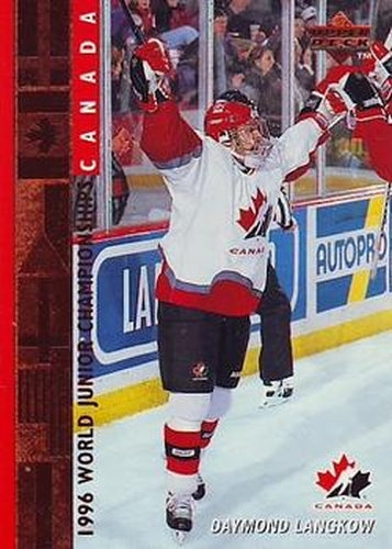 #526 Daymond Langkow - Canada - 1995-96 Upper Deck Hockey