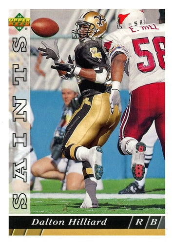 #526 Dalton Hilliard - New Orleans Saints - 1993 Upper Deck Football