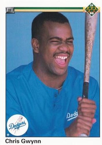 #526 Chris Gwynn - Los Angeles Dodgers - 1990 Upper Deck Baseball