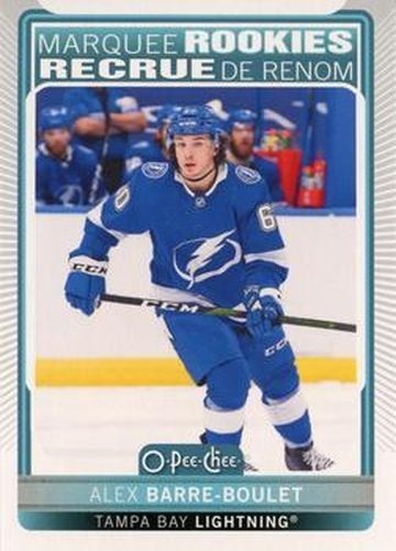 #526 Alex Barre-Boulet - Tampa Bay Lightning - 2021-22 O-Pee-Chee Hockey