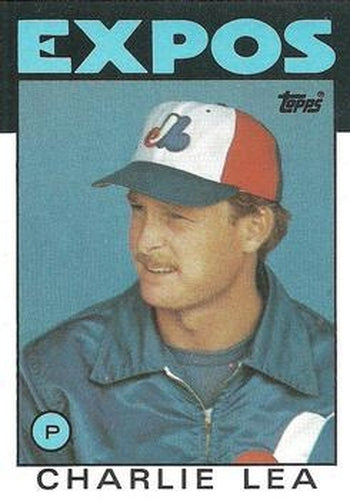 #526 Charlie Lea - Montreal Expos - 1986 Topps Baseball