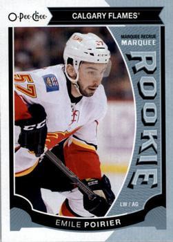 #526 Emile Poirier - Calgary Flames - 2015-16 O-Pee-Chee Hockey