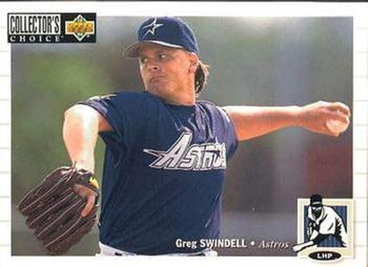#526 Greg Swindell - Houston Astros - 1994 Collector's Choice Baseball