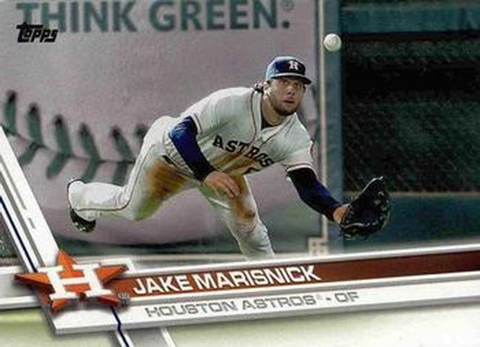 #526 Jake Marisnick - Houston Astros - 2017 Topps Baseball