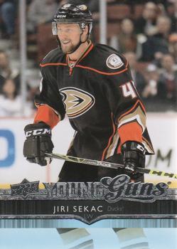 #526 Jiri Sekac - Anaheim Ducks - 2014-15 Upper Deck Hockey