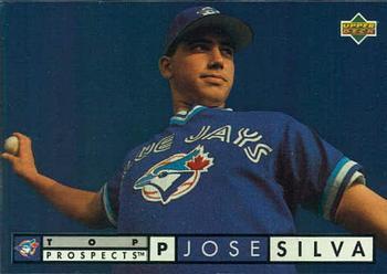 #526 Jose Silva - Toronto Blue Jays - 1994 Upper Deck Baseball