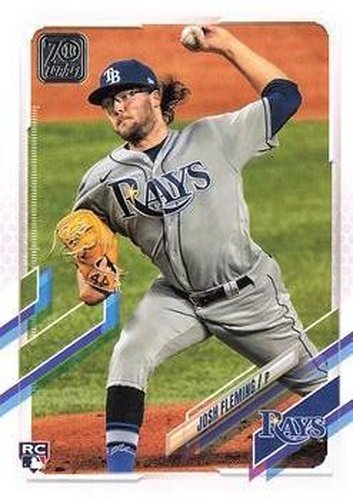 #526 Josh Fleming - Tampa Bay Rays - 2021 Topps Baseball