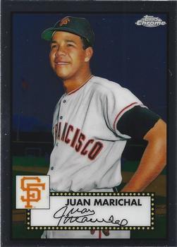 #526 Juan Marichal - San Francisco Giants - 2021 Topps Chrome Platinum Anniversary Baseball