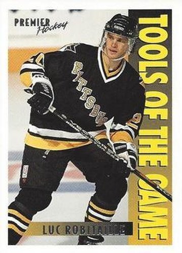 #526 Luc Robitaille - Pittsburgh Penguins - 1994-95 Topps Premier Hockey