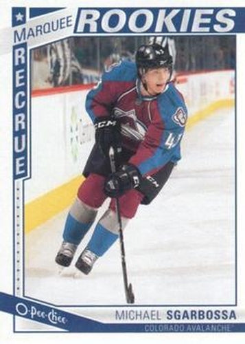 #526 Michael Sgarbossa - Colorado Avalanche - 2013-14 O-Pee-Chee Hockey