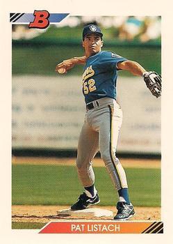 #526 Pat Listach - Milwaukee Brewers - 1992 Bowman Baseball