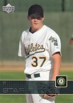 #526 Shane Bazzell - Oakland Athletics - 2003 Upper Deck Baseball