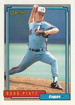 #526 Doug Piatt - Montreal Expos - 1992 O-Pee-Chee Baseball