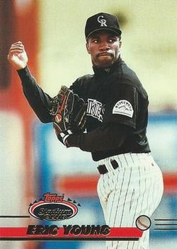 #526 Eric Young - Colorado Rockies - 1993 Stadium Club Baseball