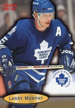 #108 Larry Murphy - Toronto Maple Leafs - 1996-97 Fleer Hockey