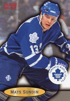 #110 Mats Sundin - Toronto Maple Leafs - 1996-97 Fleer Hockey