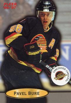 #111 Pavel Bure - Vancouver Canucks - 1996-97 Fleer Hockey