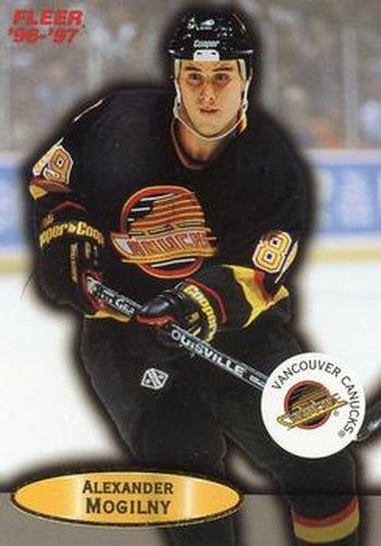 #114 Alexander Mogilny - Vancouver Canucks - 1996-97 Fleer Hockey