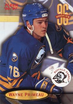 #132 Wayne Primeau - Buffalo Sabres - 1996-97 Fleer Hockey