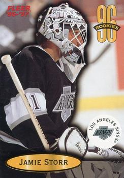 #133 Jamie Storr - Los Angeles Kings - 1996-97 Fleer Hockey