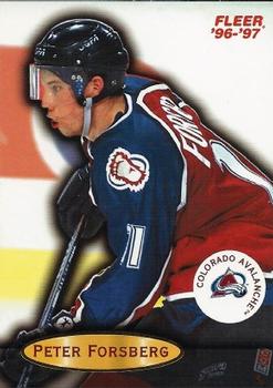 #20 Peter Forsberg - Colorado Avalanche - 1996-97 Fleer Hockey