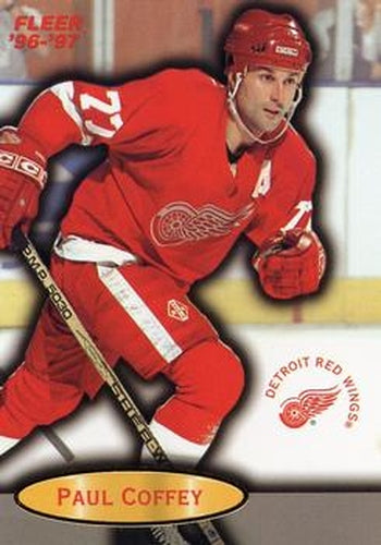 #29 Paul Coffey - Detroit Red Wings - 1996-97 Fleer Hockey