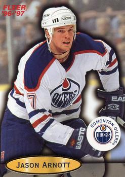 #36 Jason Arnott - Edmonton Oilers - 1996-97 Fleer Hockey