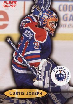 #37 Curtis Joseph - Edmonton Oilers - 1996-97 Fleer Hockey