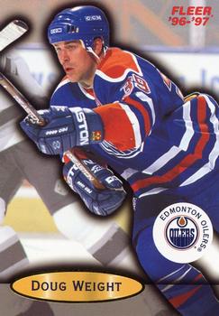 #38 Doug Weight - Edmonton Oilers - 1996-97 Fleer Hockey