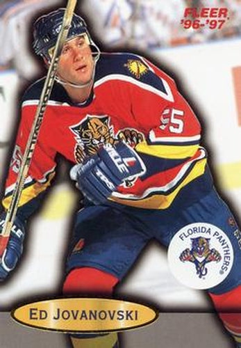 #39 Ed Jovanovski - Florida Panthers - 1996-97 Fleer Hockey