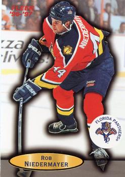#41 Rob Niedermayer - Florida Panthers - 1996-97 Fleer Hockey