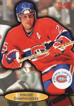 #53 Vincent Damphousse - Montreal Canadiens - 1996-97 Fleer Hockey