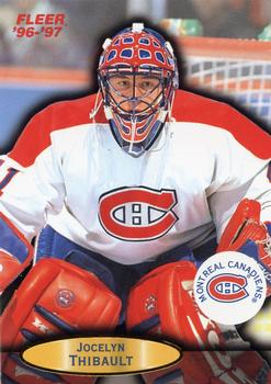 #56 Jocelyn Thibault - Montreal Canadiens - 1996-97 Fleer Hockey
