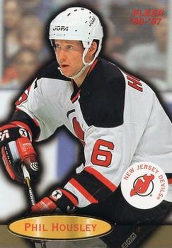 #59 Phil Housley - New Jersey Devils - 1996-97 Fleer Hockey