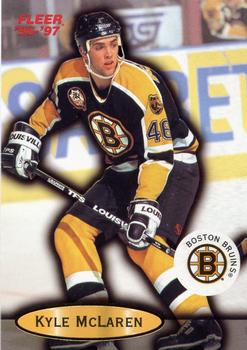 #5 Kyle McLaren - Boston Bruins - 1996-97 Fleer Hockey