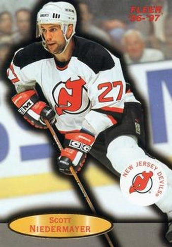 #60 Scott Niedermayer - New Jersey Devils - 1996-97 Fleer Hockey