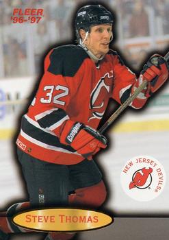 #62 Steve Thomas - New Jersey Devils - 1996-97 Fleer Hockey