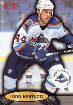 #63 Todd Bertuzzi - New York Islanders - 1996-97 Fleer Hockey