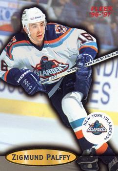 #66 Zigmund Palffy - New York Islanders - 1996-97 Fleer Hockey
