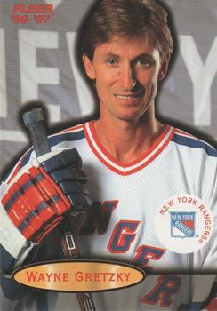 #68 Wayne Gretzky - New York Rangers - 1996-97 Fleer Hockey