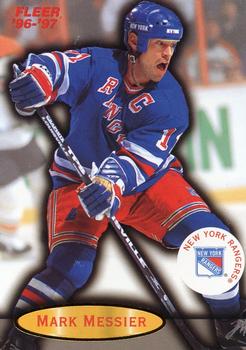 #71 Mark Messier - New York Rangers - 1996-97 Fleer Hockey