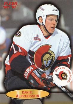 #73 Daniel Alfredsson - Ottawa Senators - 1996-97 Fleer Hockey
