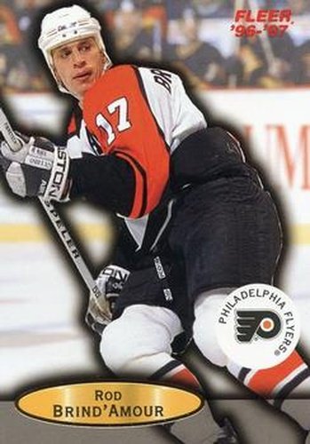#78 Rod Brind'Amour - Philadelphia Flyers - 1996-97 Fleer Hockey